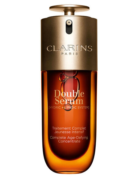 Le Double Serum 9 de Clarins avec ses 27 ingrédients